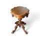 19th Century Victorian Walnut Coffee Table - Hand Carved