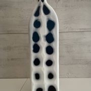 Contemporary Duo of Vases Bottles Soliflores KARE Design Glass Ceramic