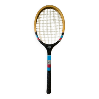 Raquette bois vintage tennis ace two sport 2000