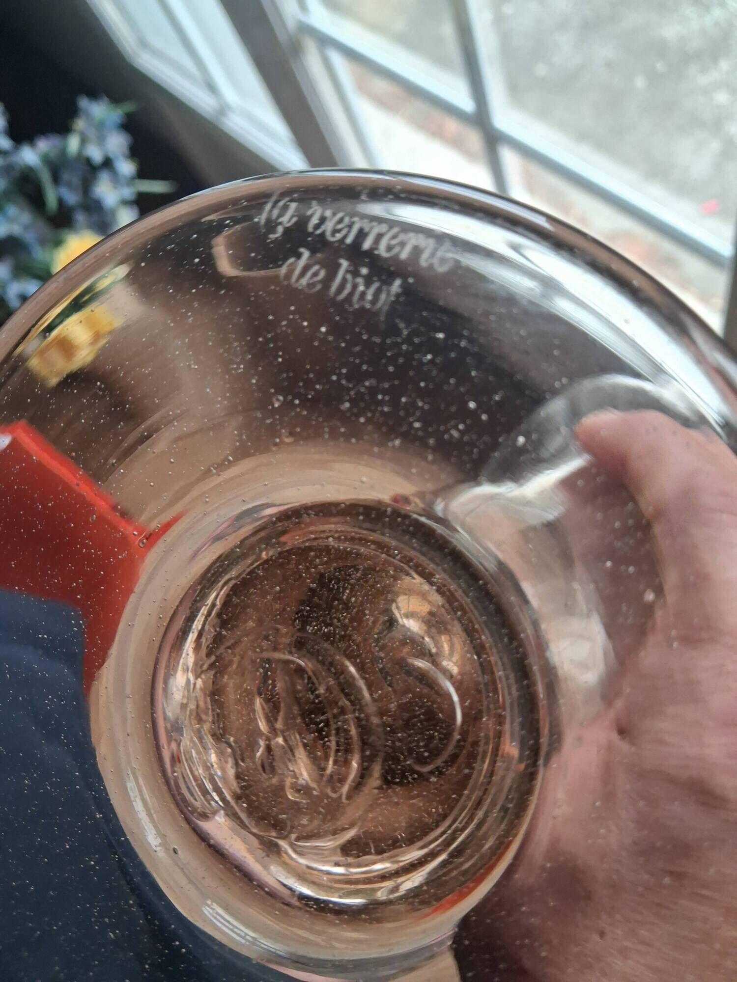 Vase  verrie de  biot