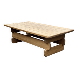Table basse brutaliste,