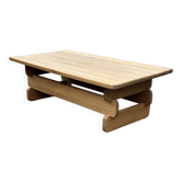 Table basse brutaliste, années 70