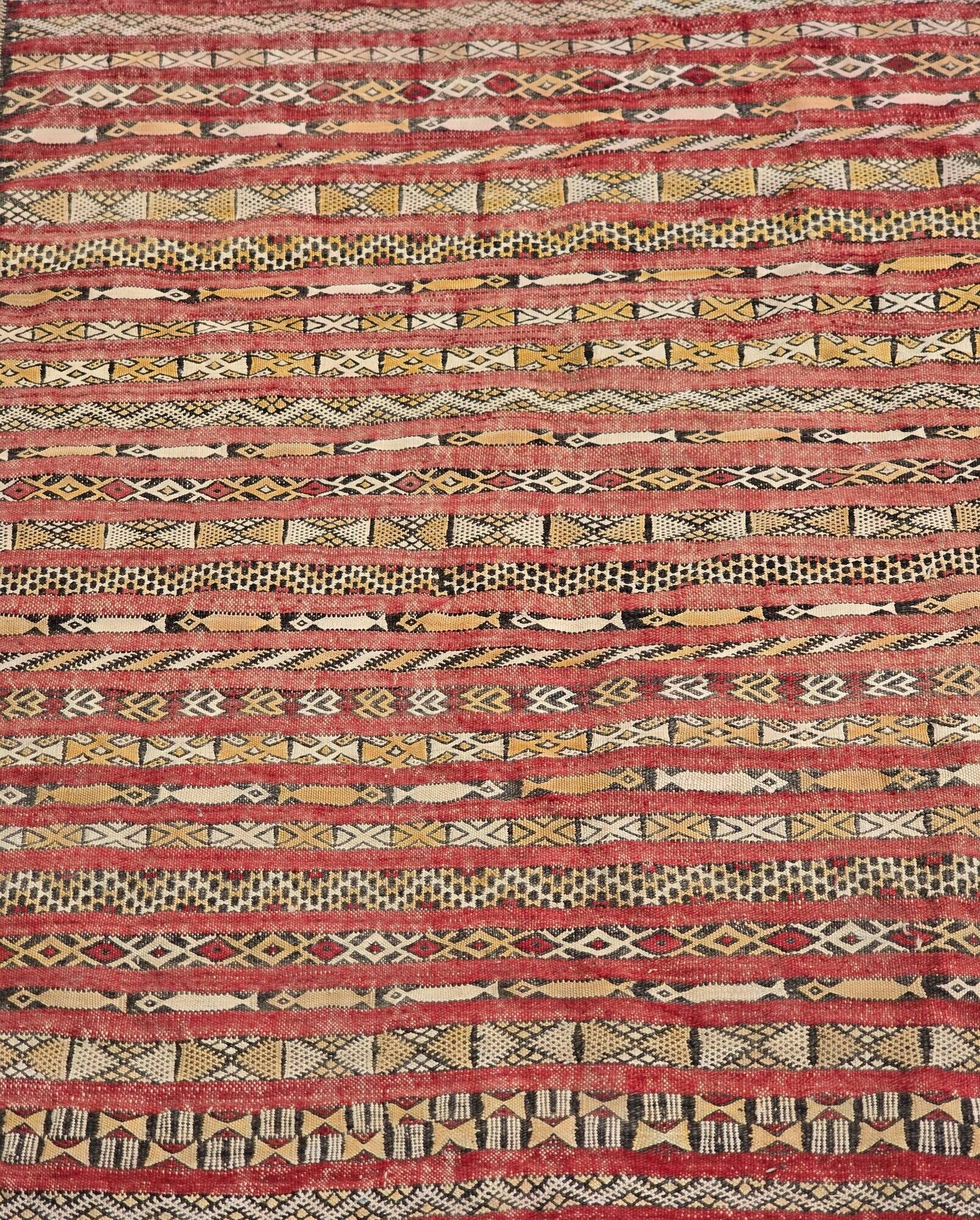Rug - Moroccan Hanbel in wool, probably Zemmour, Middle Atlas - 116 x