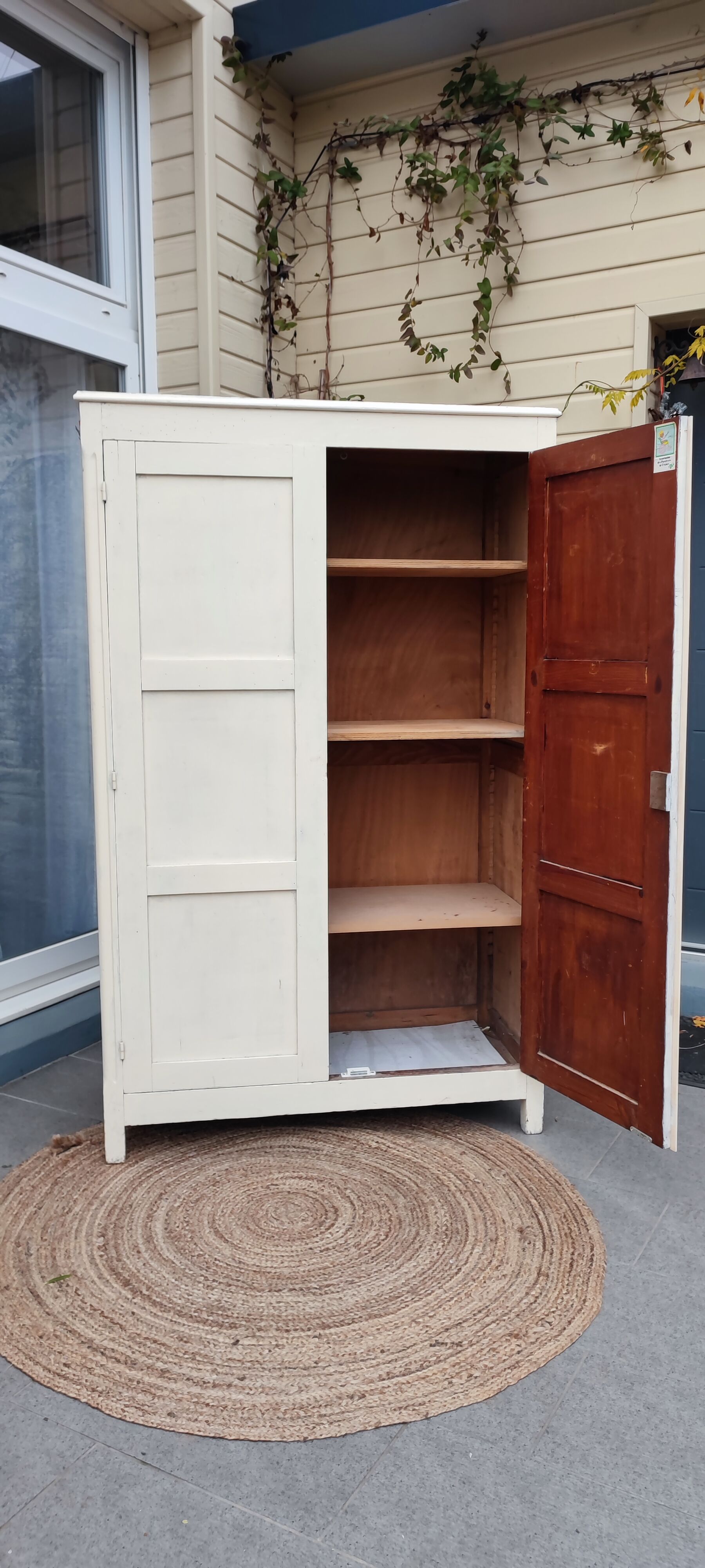 3 pine cabinet three shelves