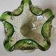 Pocket Video/Bullicante Ashtray Murano. Made of Art Glass. Diameter 19 cm.