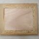 Old grooved natural wood frame - design for 250 x 325 mm subject