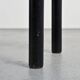 Méribel stool in black ash, Charlotte Perriand, 1950