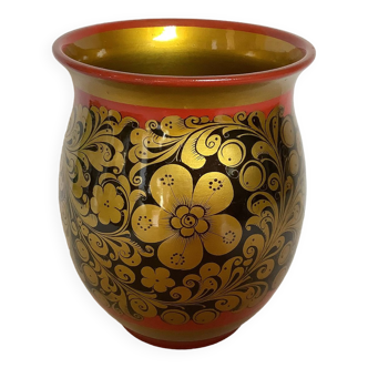 Russian Khokhloma vase