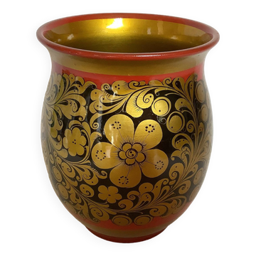 Russian Khokhloma vase