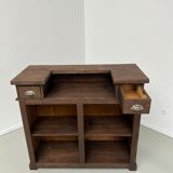 Pine trading counter completely restored