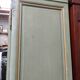 Armoire classique, 2 portes vitrées et miroirs intérieurs