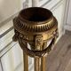 Louis XVI style planter in carved and gilded wood circa 1900