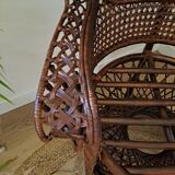 Emmanuelle rattan armchair