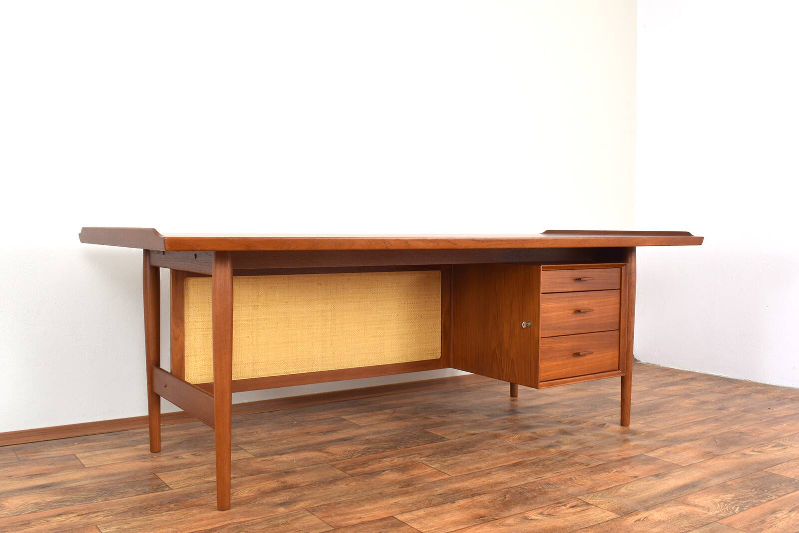 Mid-Century Teak Desk by Arne Vodder for Sibast, 1960s