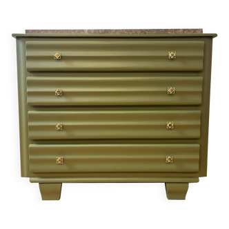 Art Deco marble commode