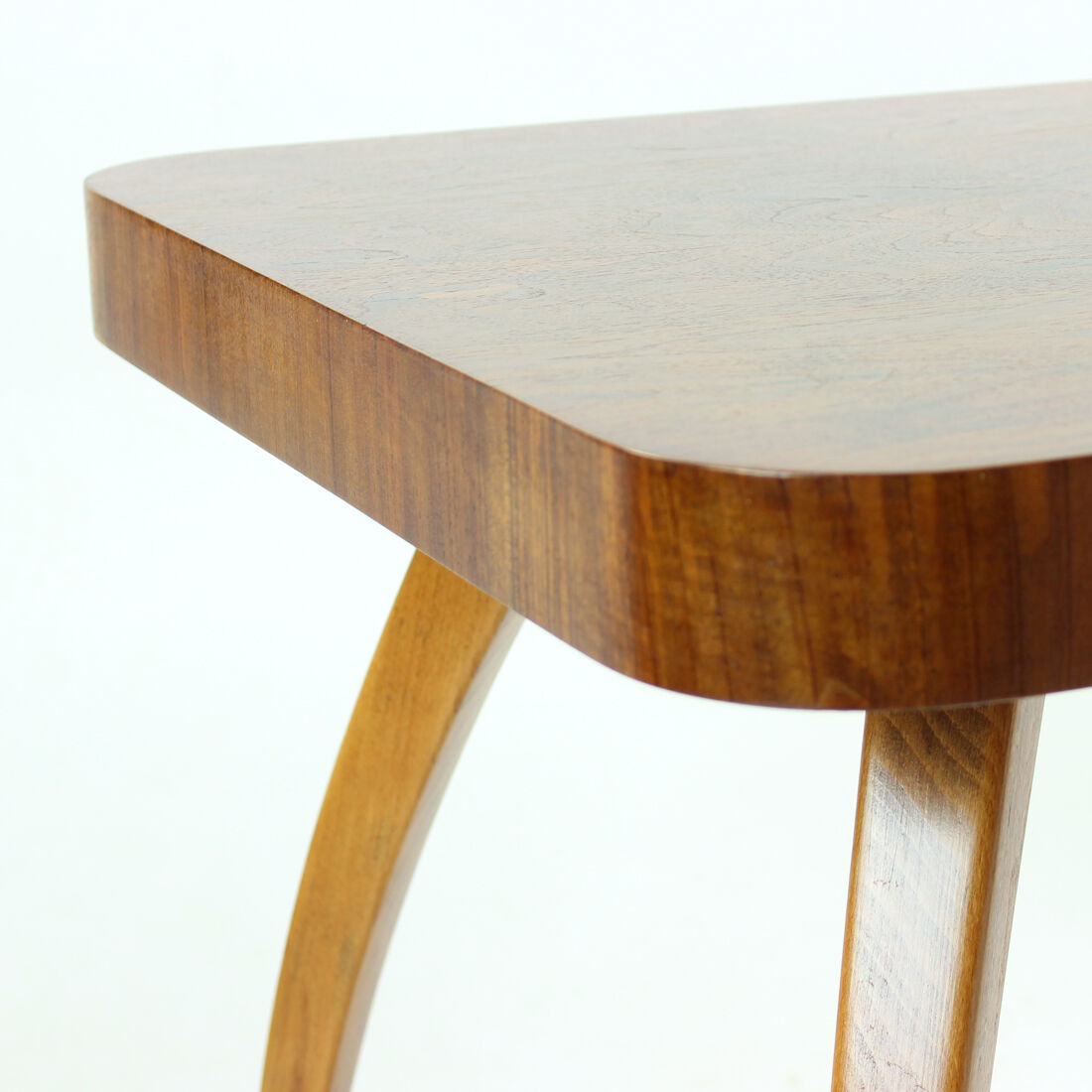 Spider Coffee Table By Jindrich Halabala In Oak & Walnut, Czechoslovakia, 1930