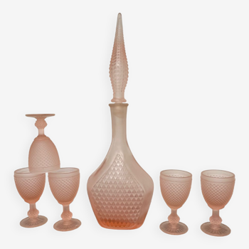 Carafe et verres