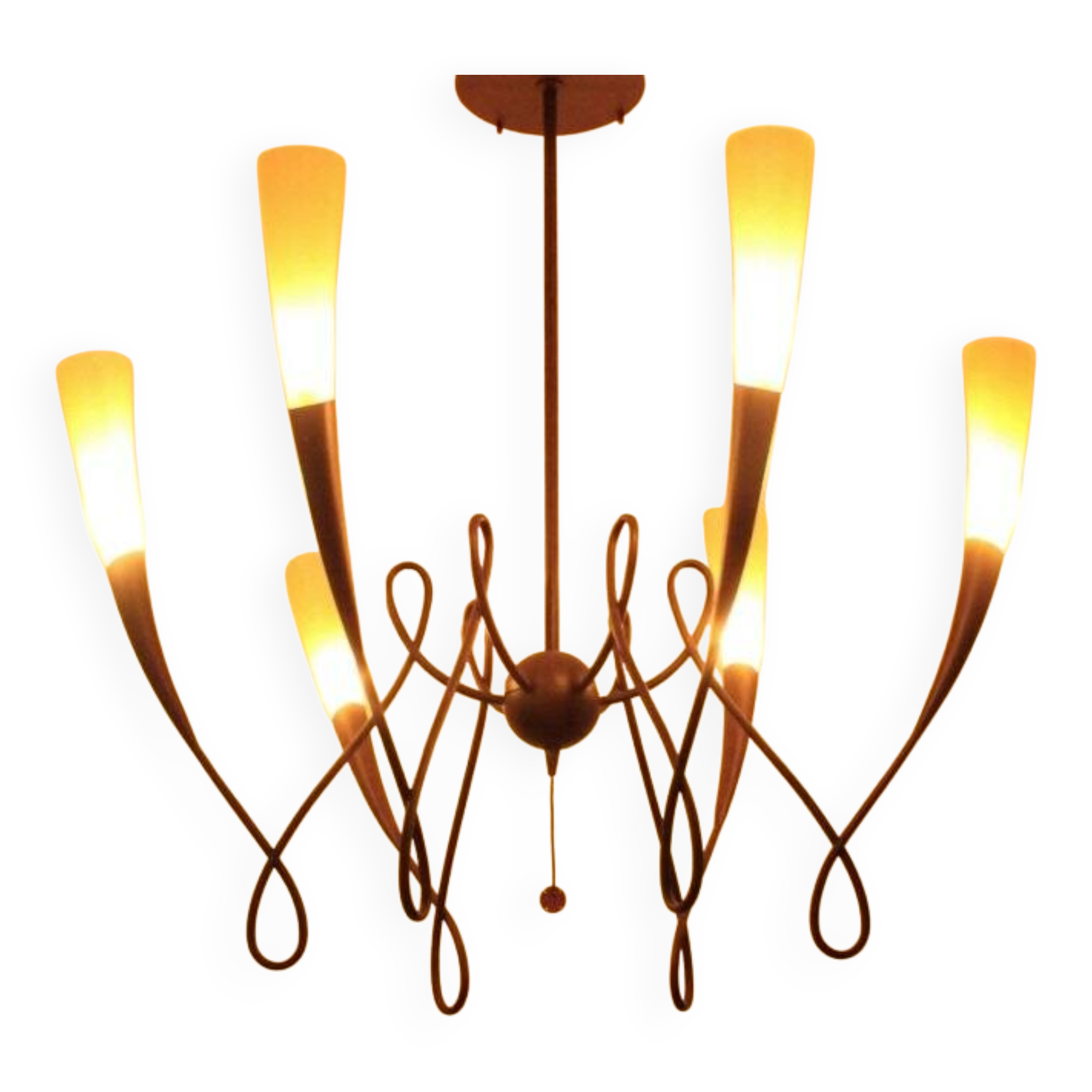 Kronleuchter von Jean Francois Crochet für Terzani, 1980er