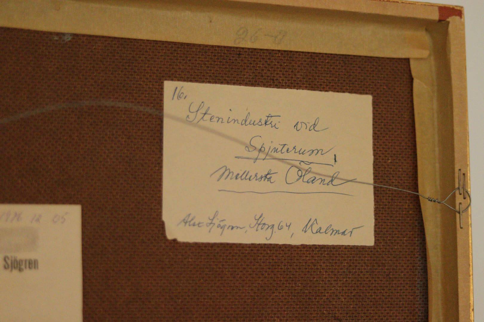 House in the countryside by Axel Sjögren