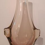 Bohemian crystal vase by Miroslav Klinger
