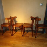 Suite 4 vintage Bistro chairs