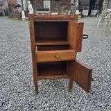 Fake book bedside table with doors