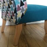 Modern graphic fabric heater