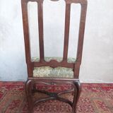 Louis XV chair in walnut 19th