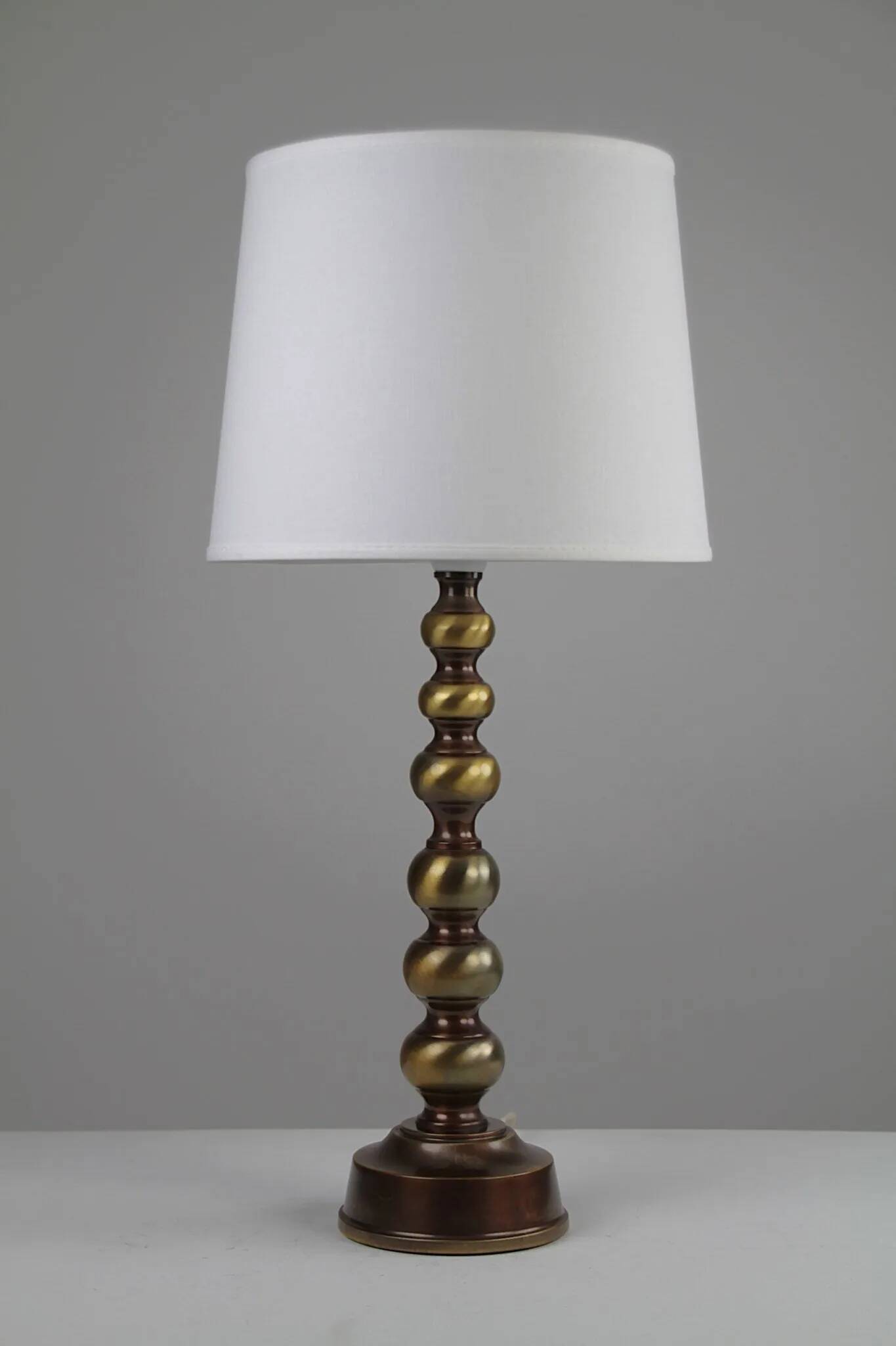 Lampe de table en laiton Modèle 169.8 par Ivars Armatur AB – Suède, années 1970