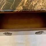 Louis XVI style two-drawer chest of drawers