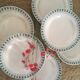 Assiettes creuses terre de fer Digoin Sarreguemines.