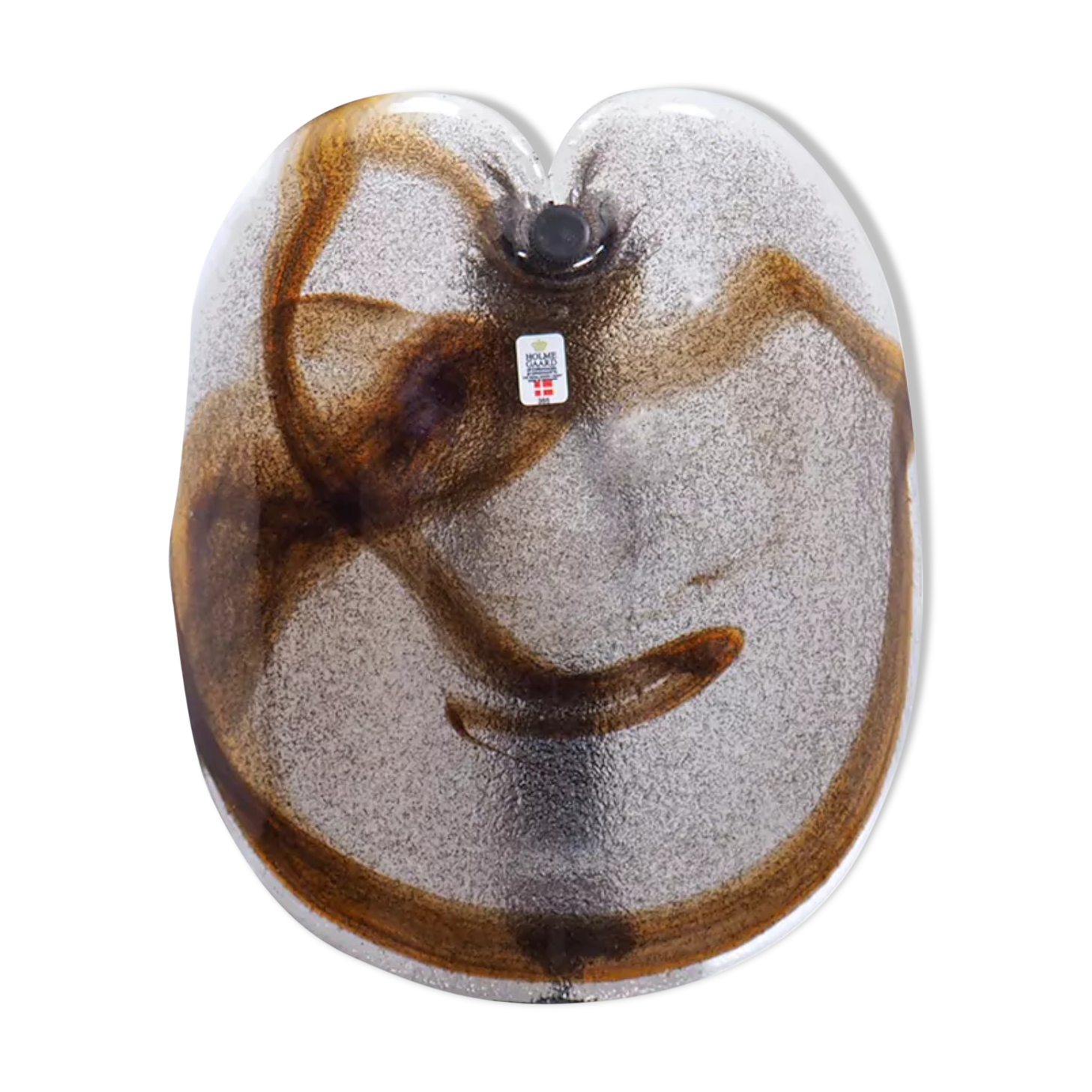 Per Lütken glass wall lamp for Holmegaard, 1970s