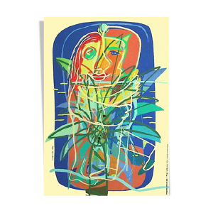 Affiche javier mariscal,