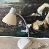 Vintage desk lamp - solid wood, Belgium