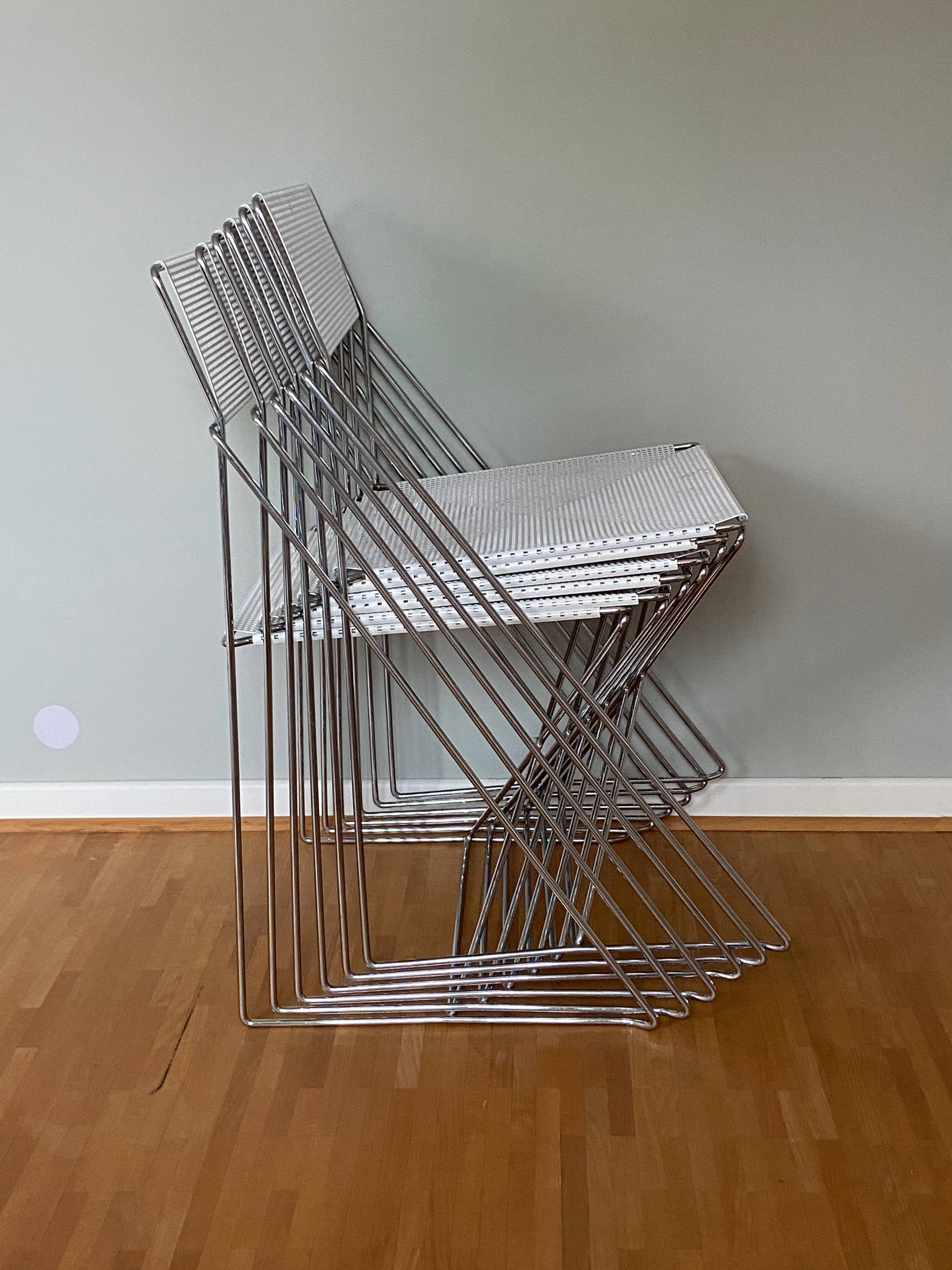 One X Line Chair by Niels Jørgen Haugesen for Hybodan 1980s