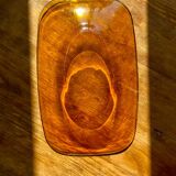 Rectangular amber duralex dish