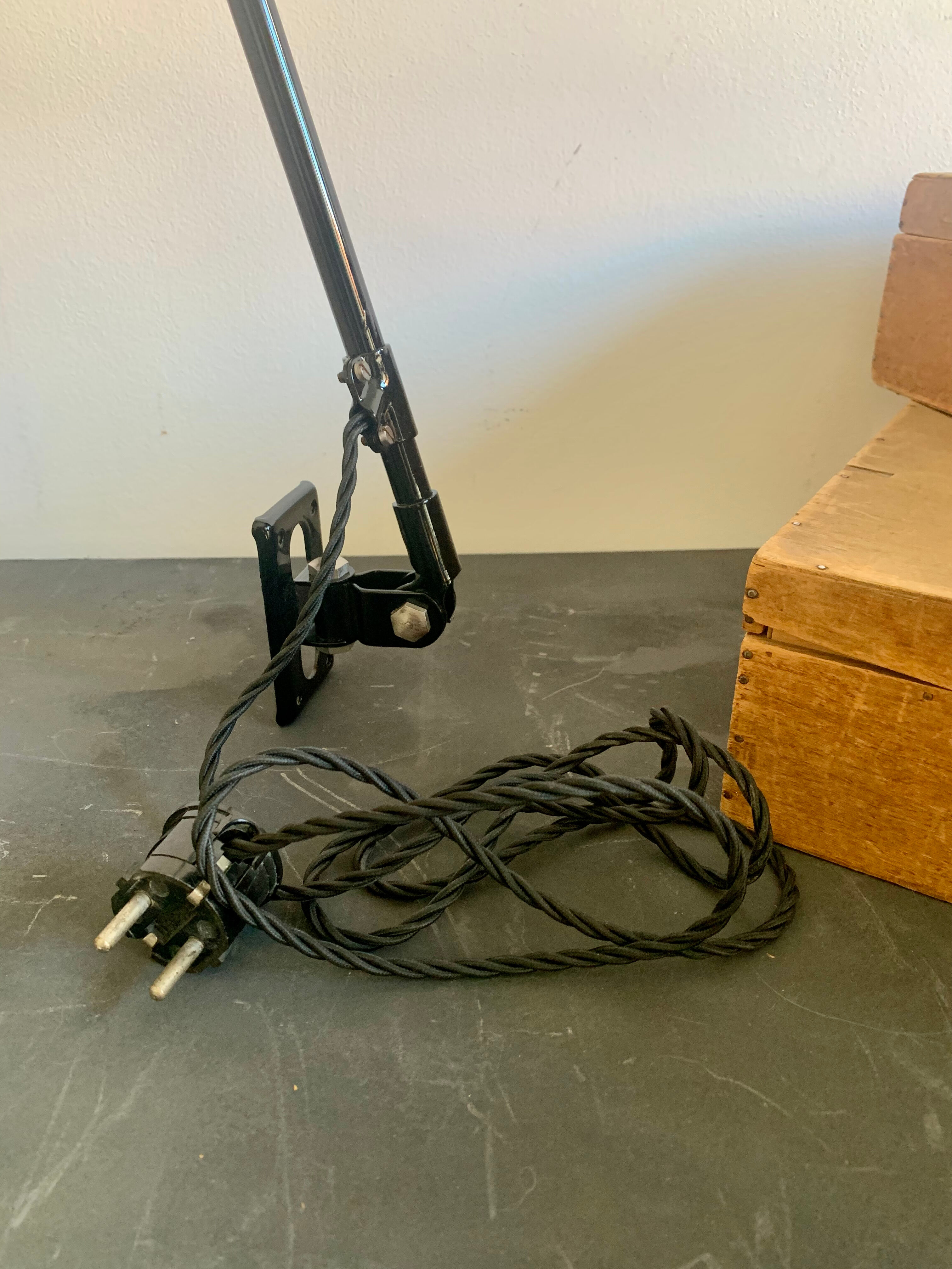 Wall Bauhaus Lamp, Germany, 1940s