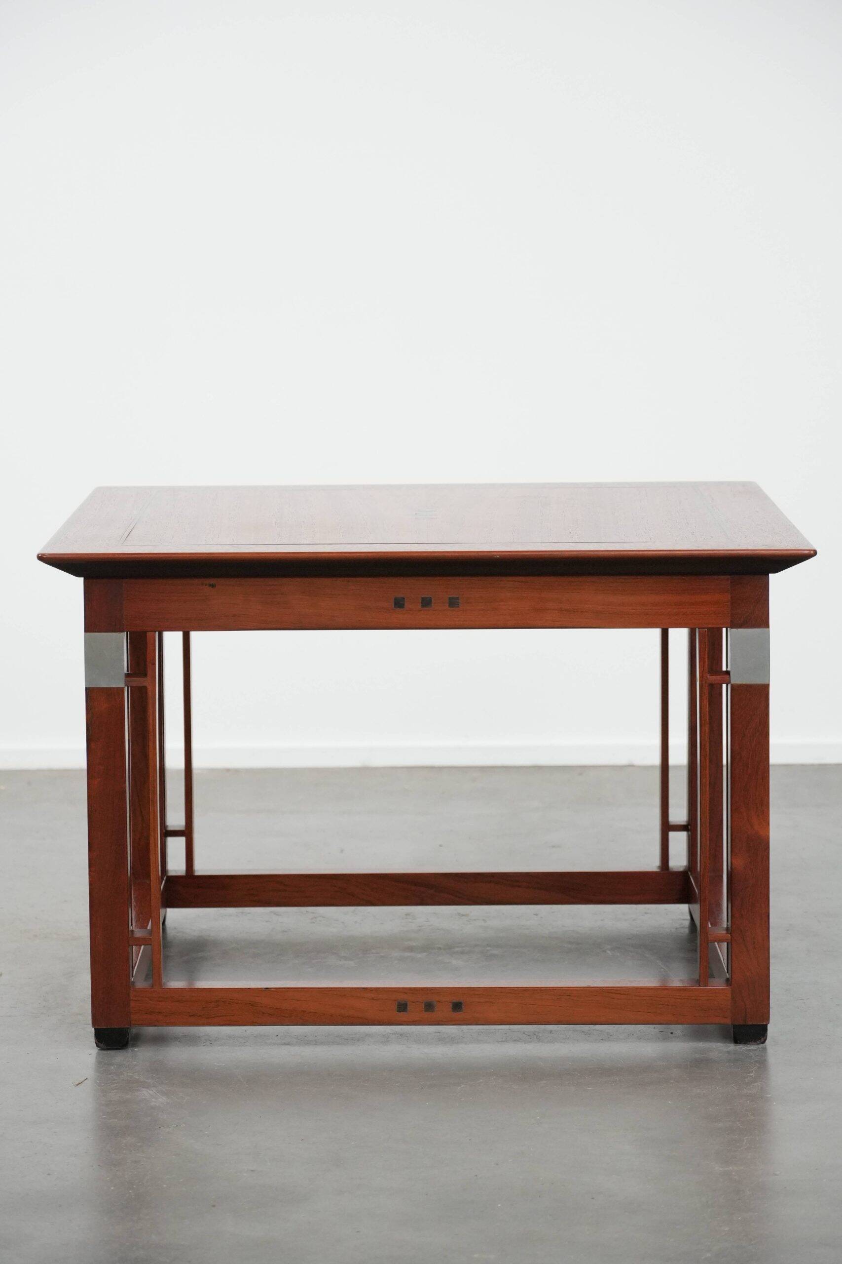 Square Art Deco design side/coffee table in properly used condition