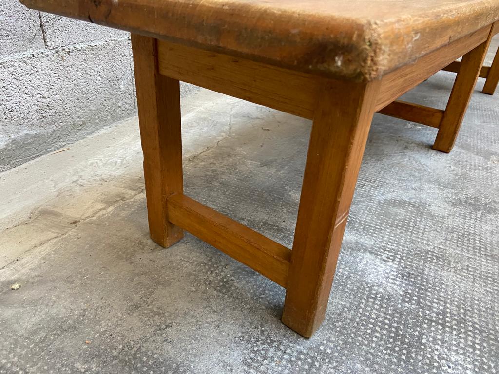 Vintage wood bench