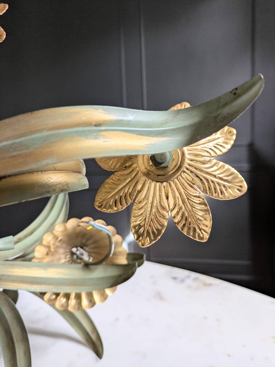 Hollywood Regency chandelier