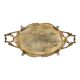 Rococo-style gold-colored jardinière/flower planter, early 20th century.