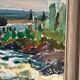 Original Swedish Oil On Panel – “Forsande Vatten” By Paul Sahlin