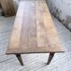 Solid oak farmhouse table with extensions (190-280cm) 1950
