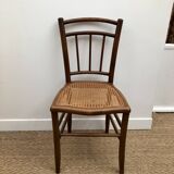 6 bistro chairs with caning seat