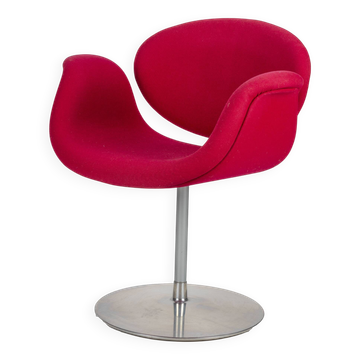 Red Tulip Chair by Pierre Paulin for Artifort