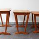 Set of 3 nesting tables, Denmark, 60s.