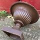 Antique Medici cast iron vase - Height 21 cm