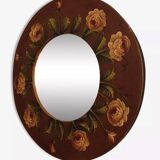 flowered mirror