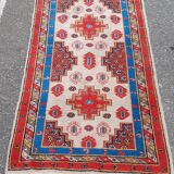 Old oriental carpet 154x82