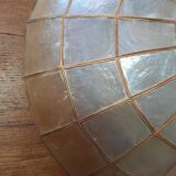 Plafonnier nacre vintage